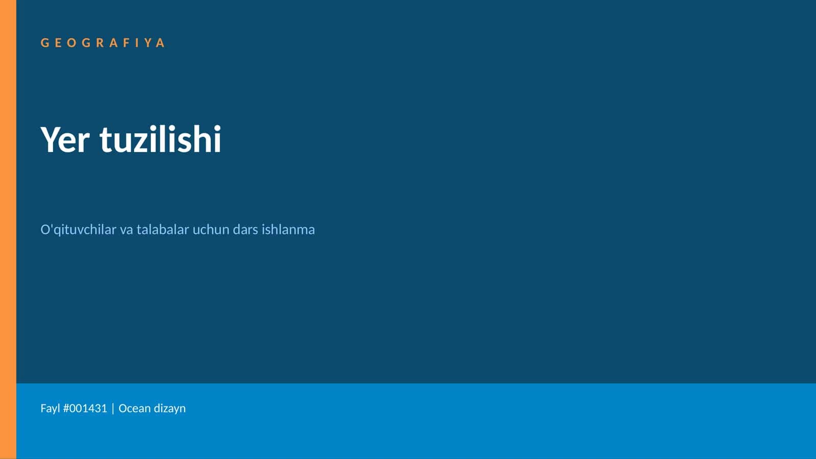 Yer tuzilishi