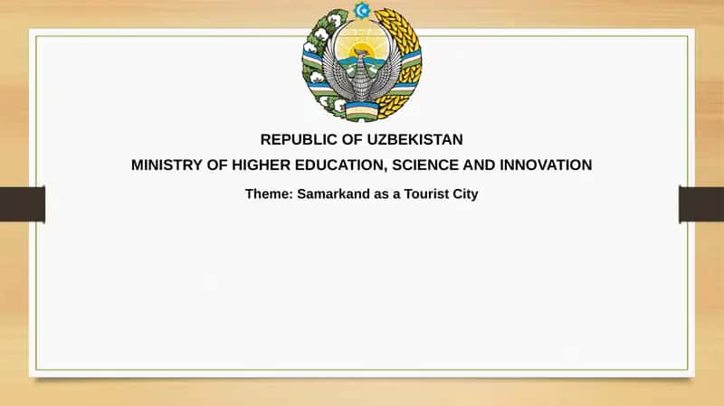 Samarkand: Crossroads of History and Culture