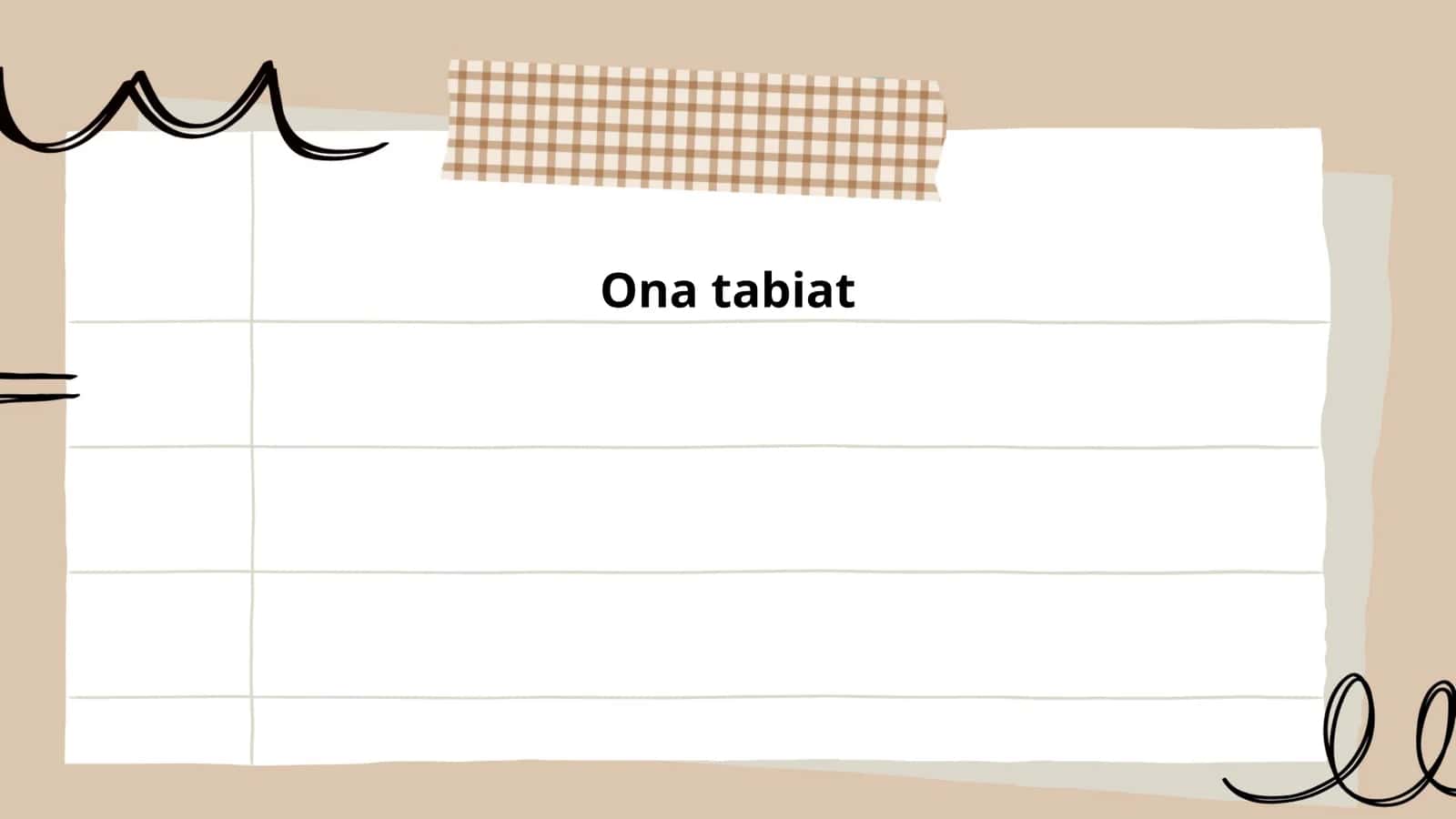 Ona tabiat