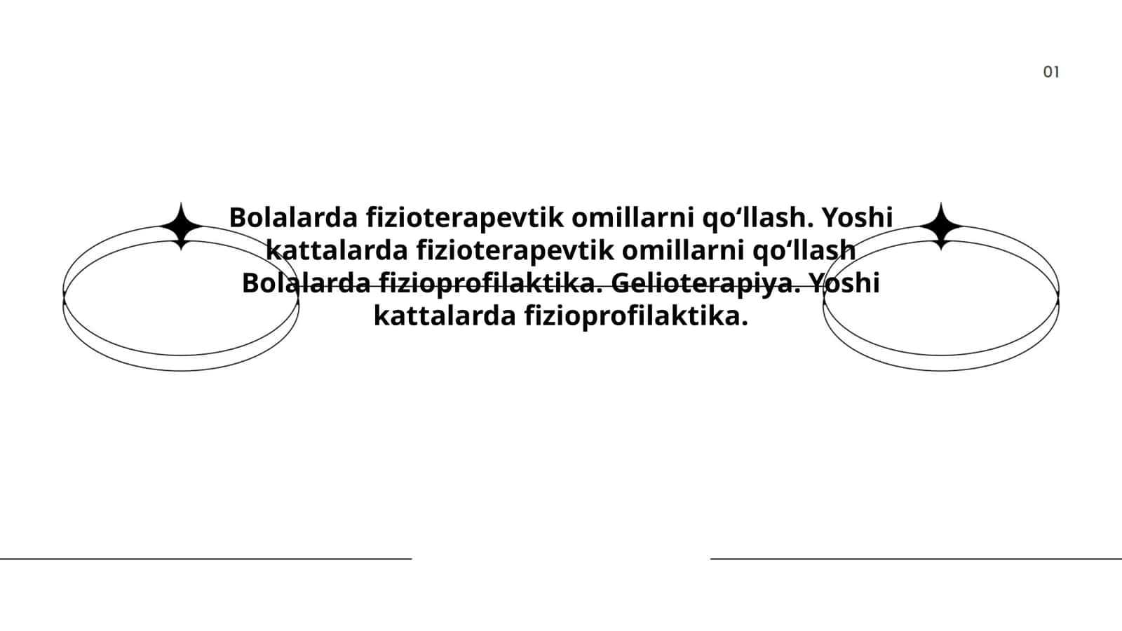 Fizioterapevtik omillar bilan bolalarni davolash