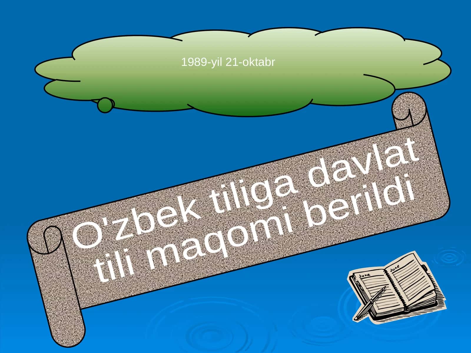 O'zbek tili Davlat tilidir