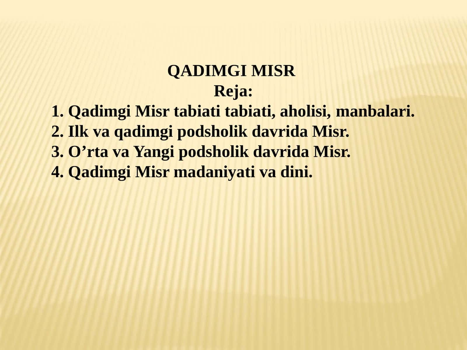 QADIMGI MISR