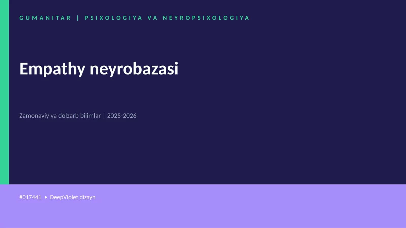 Empathy neyrobazasi