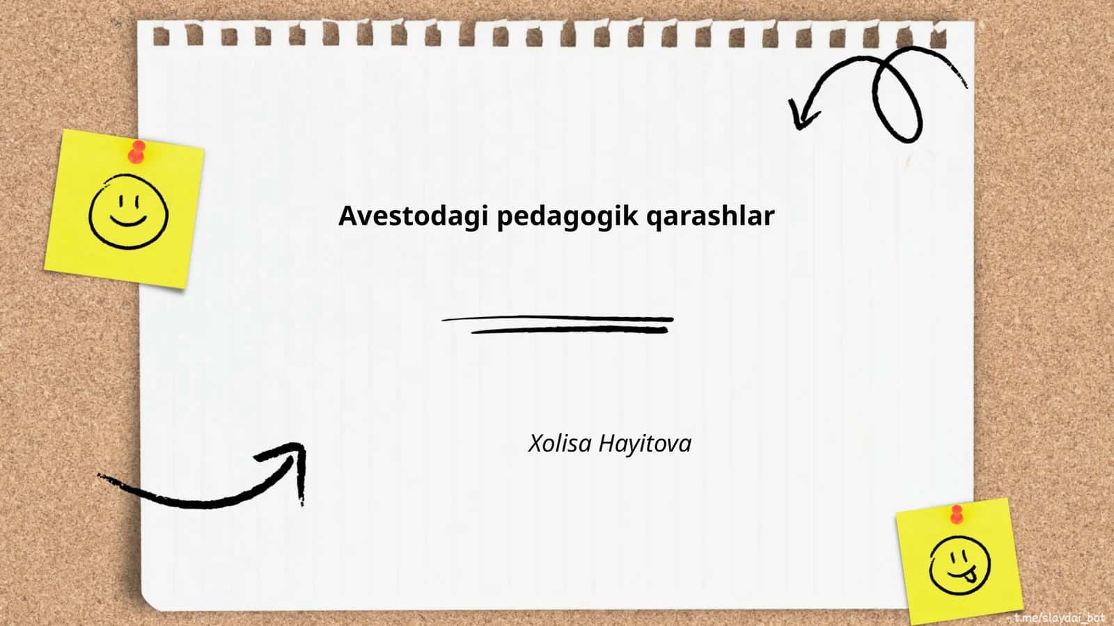 Avestodagi pedagogik qarashlar