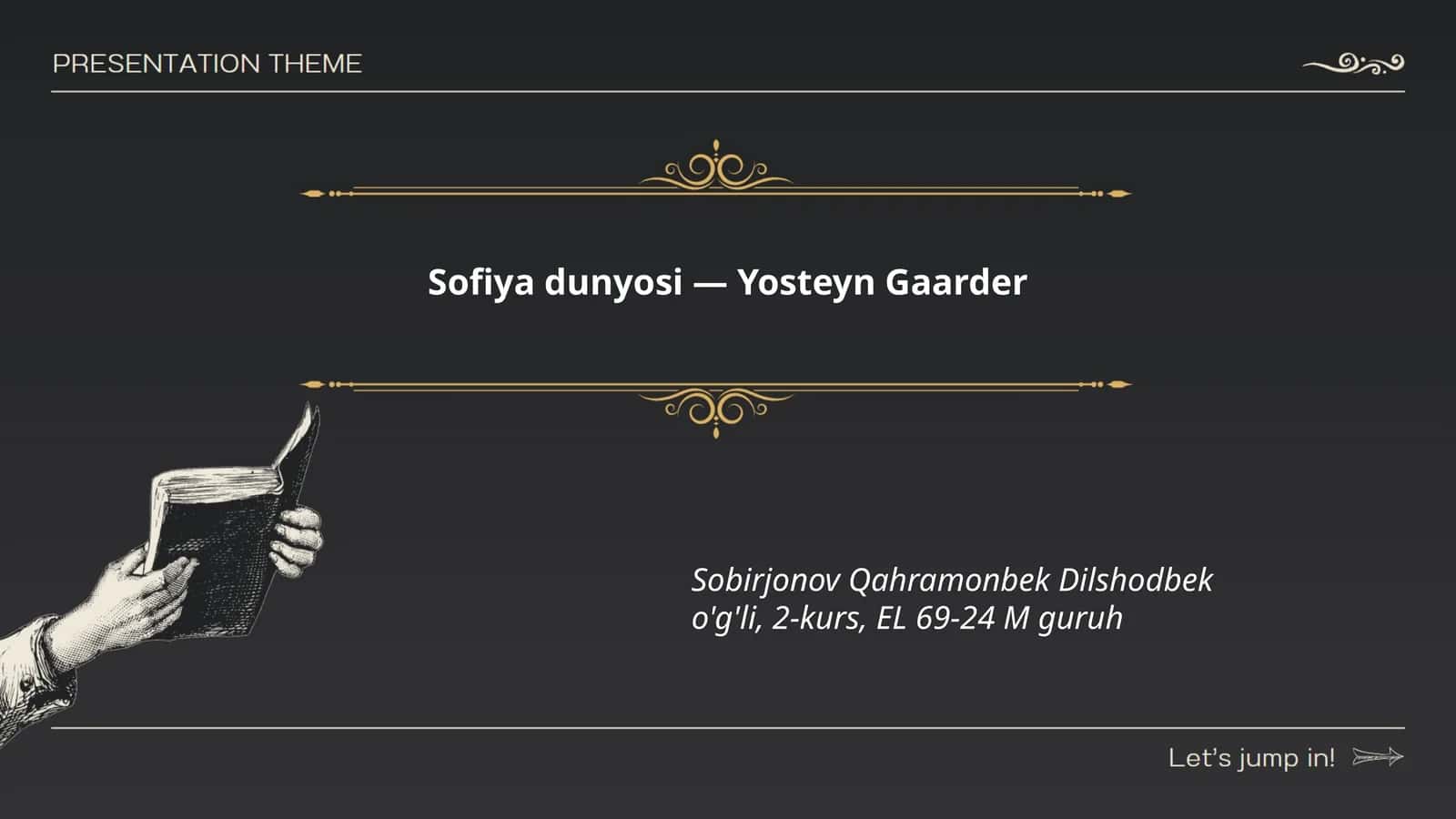 Sofiya dunyosi — Yosteyn Gaarder