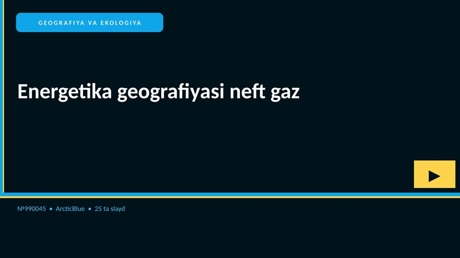 Energetika geografiyasi neft gaz