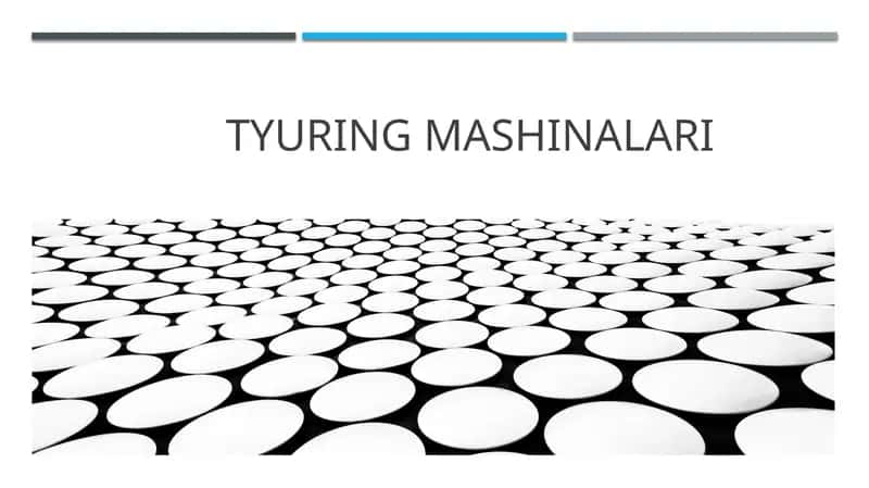 Tyuring mashinalar