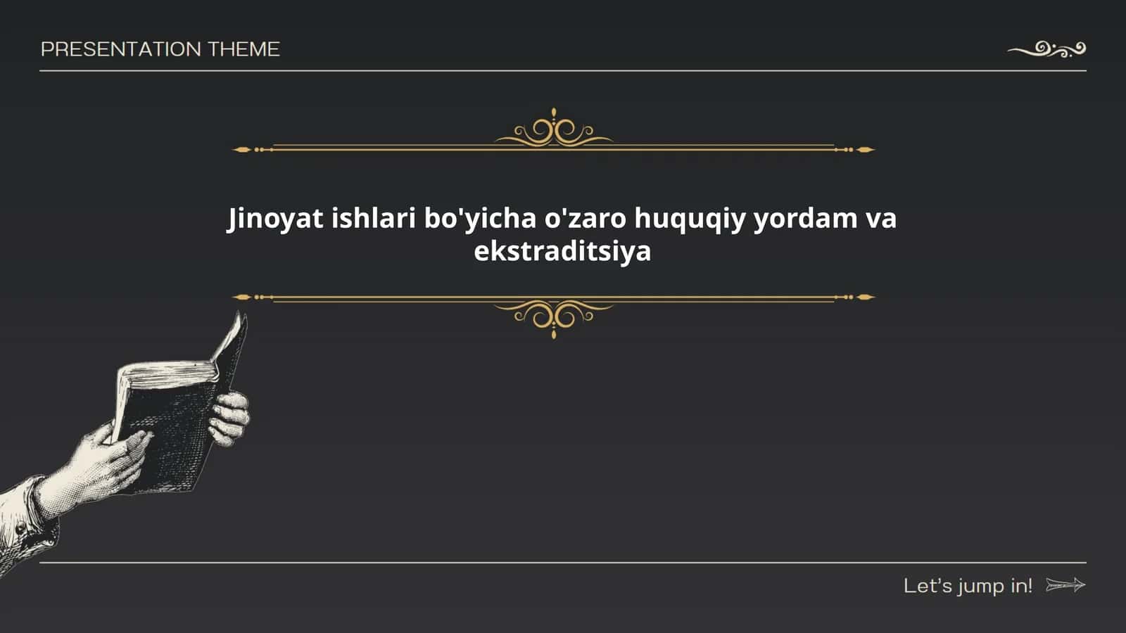 Jinoyat ishlari bo'yicha o'zaro huquqiy yordam va ekstraditsiya