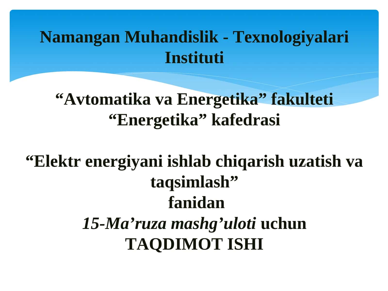 Yuqori kuchlanish uzgichlari