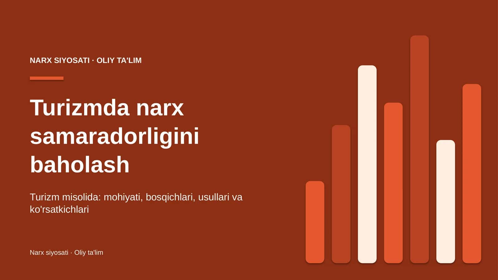 turizmda narx samaradorligini baholash 1902
