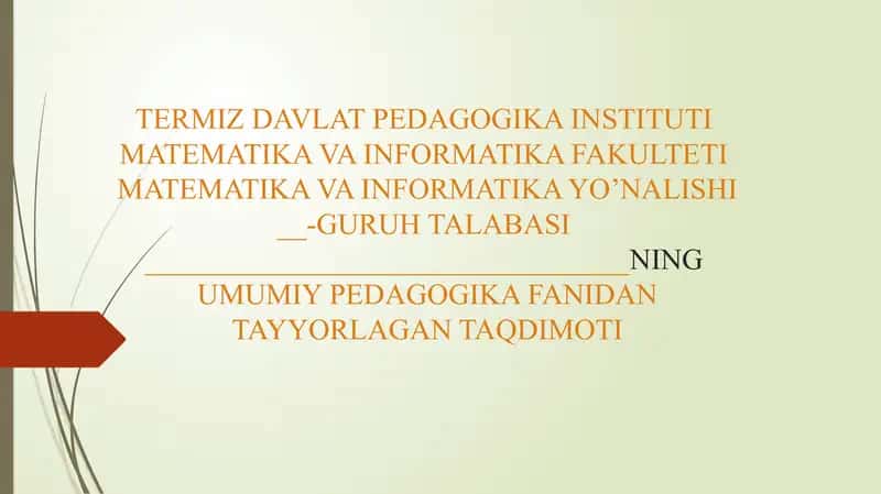 IQTIDORLI O`QUVCHILARNI O`QITISH STEAM TA`LIM O’QUVCHILARNING BILIM, KO’NIKMA VA MALAKALARINI TASHXIS ETISH