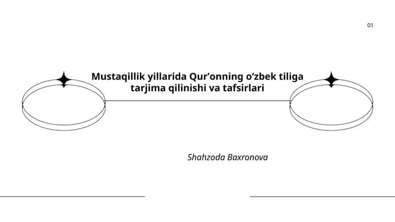 Mustaqillik yillarida Qurʼonning oʻzbek tiliga tarjima qilinishi va tafsirlari