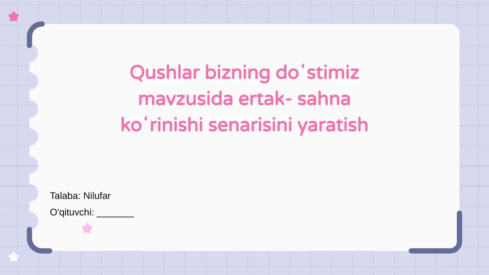 Qushlar va ularning hayoti