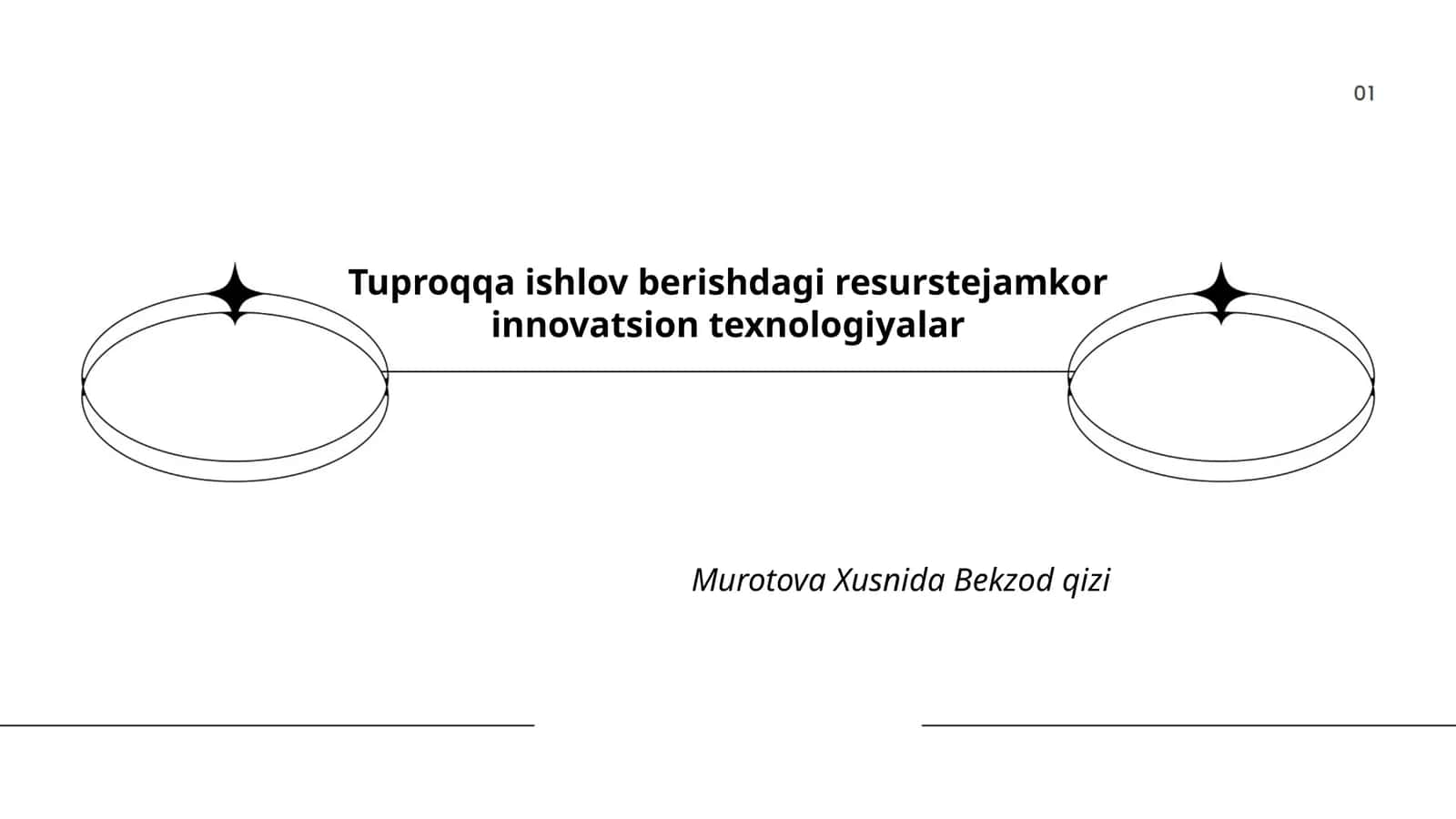 Tuproqga ishlov berishdagi resurstejamkor innovatsion texnologiyalar