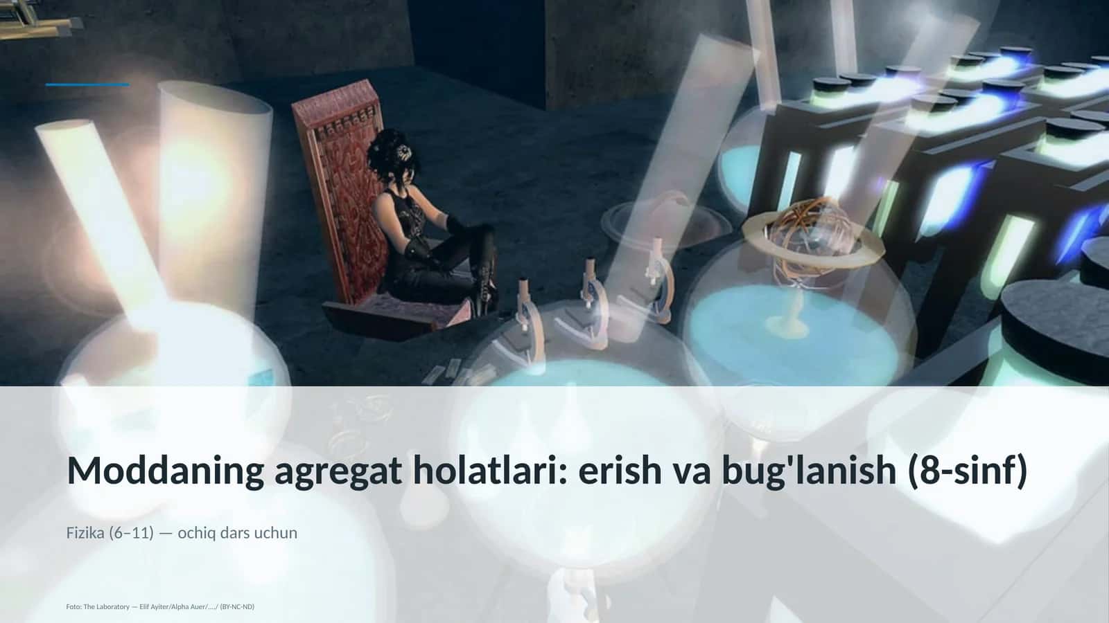 Moddaning agregat holatlari: erish va bug'lanish (8-sinf)