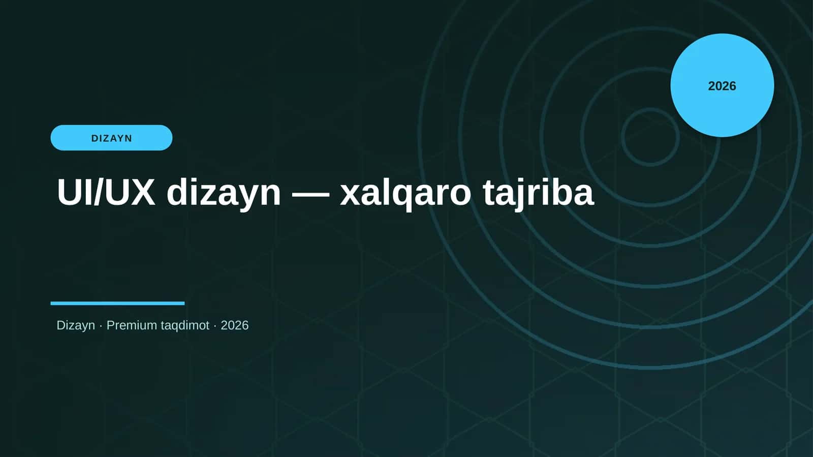 UI/UX dizayn