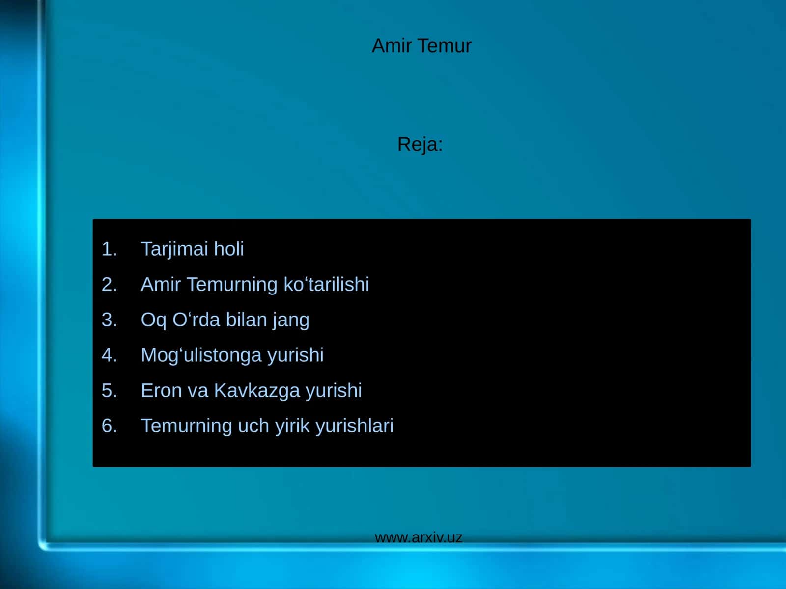 Amir Temur