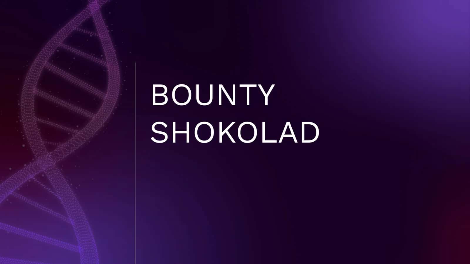 BOUNTY SHOKOLAD