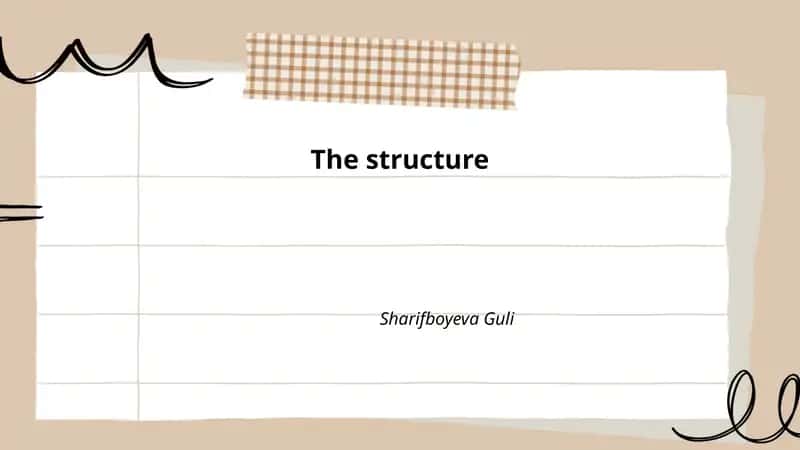 The Structure