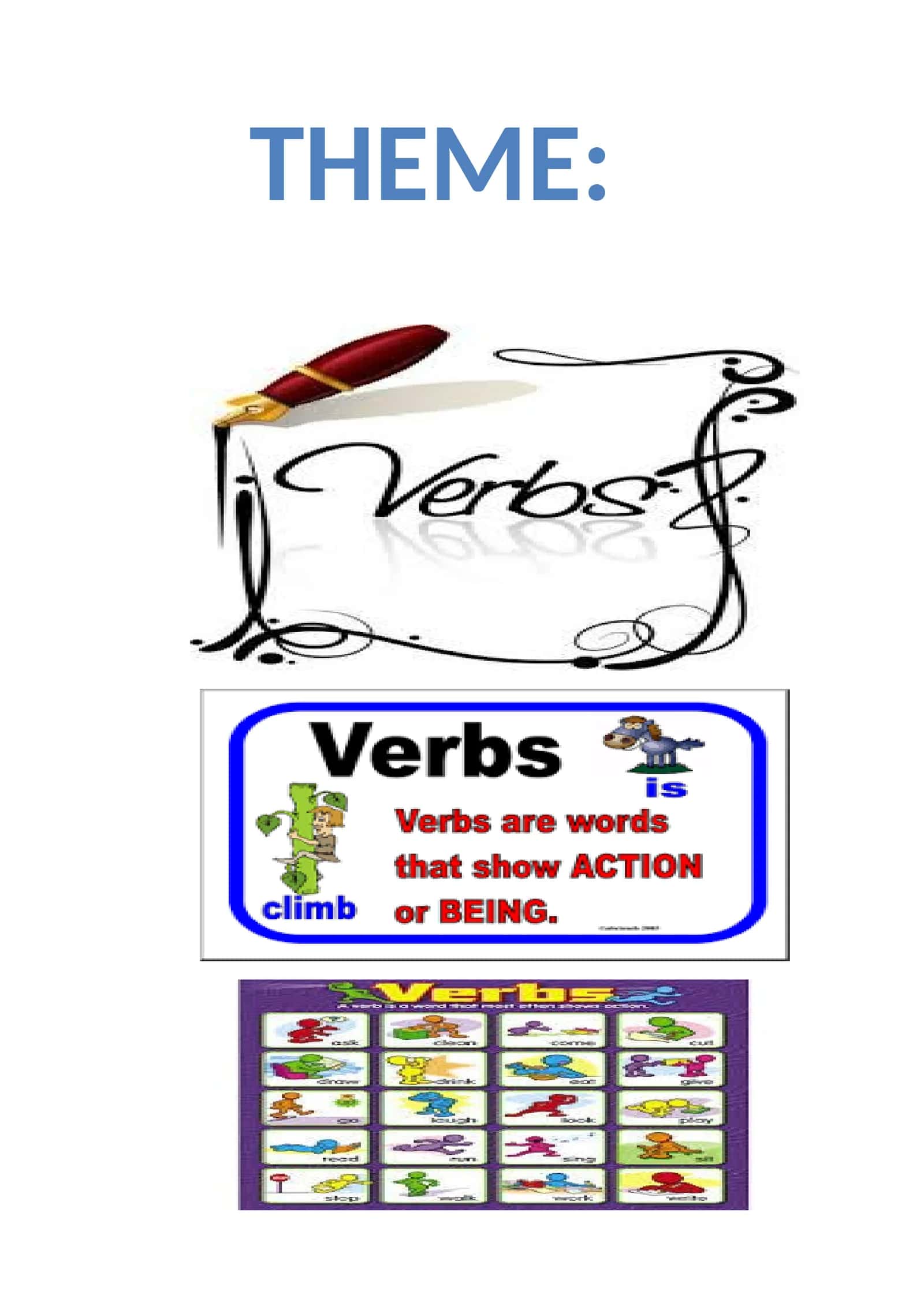 What Are Verbs?