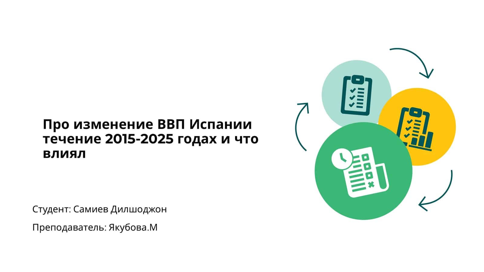 Обзор ВВП Испании (2015-2025 годы)