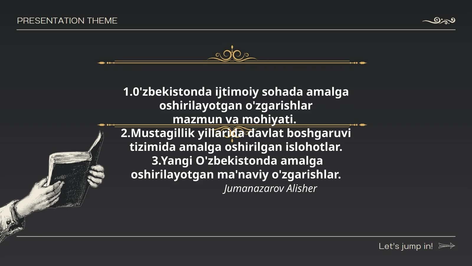 Jumanazarov Alisher