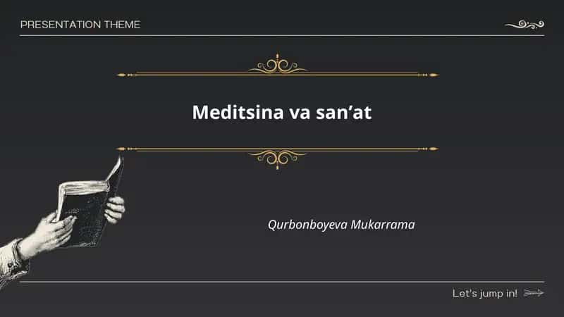 Meditsina va sanʼat