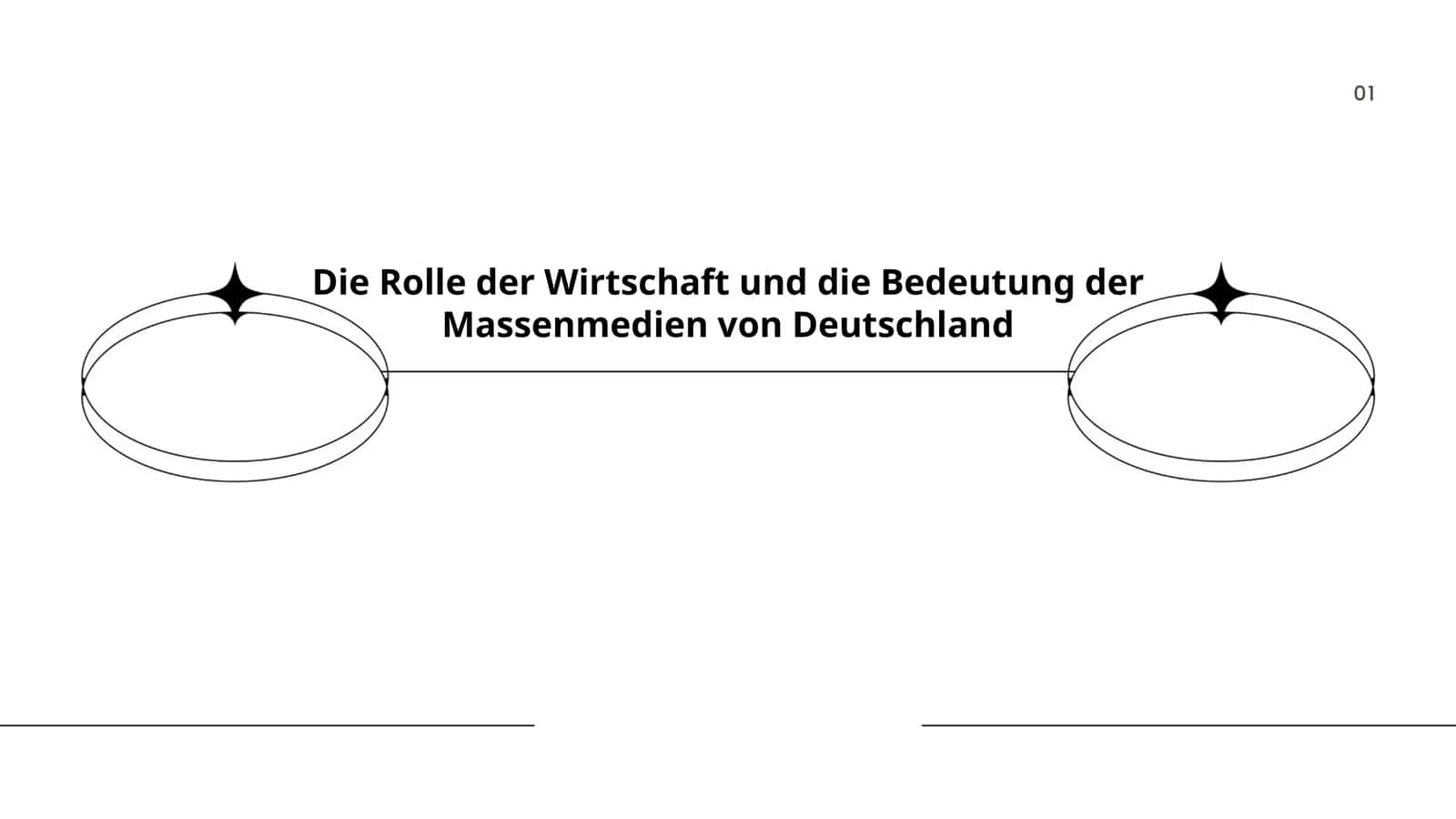Die Rolle der Wirtschaft und die Bedeutung der Massenmedien von Deutschland