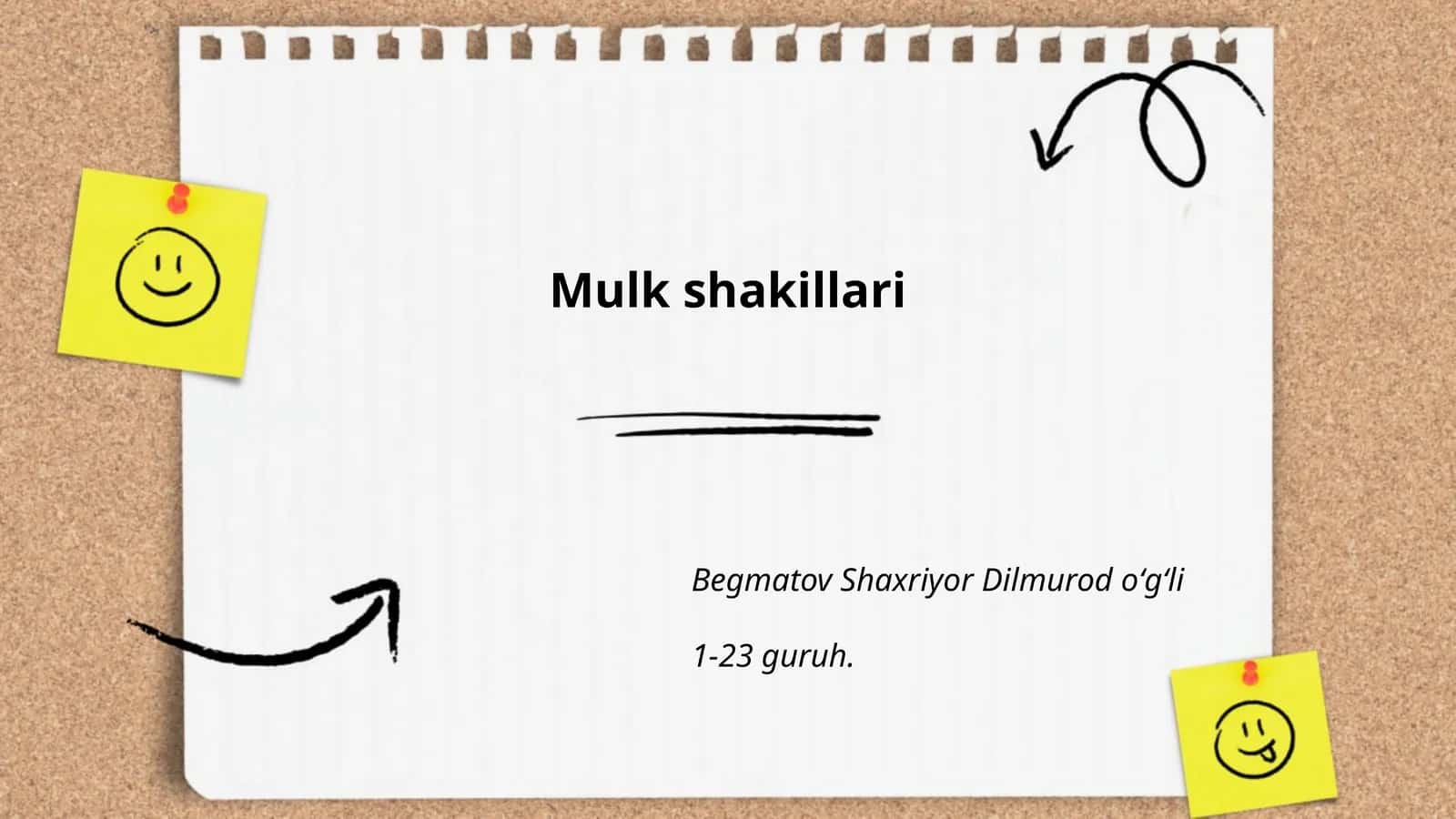 To'g'ri chiziqli shakllar