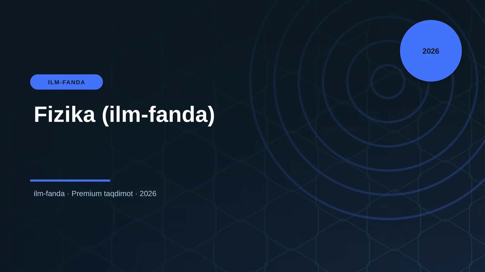 Fizika (ilm-fanda)