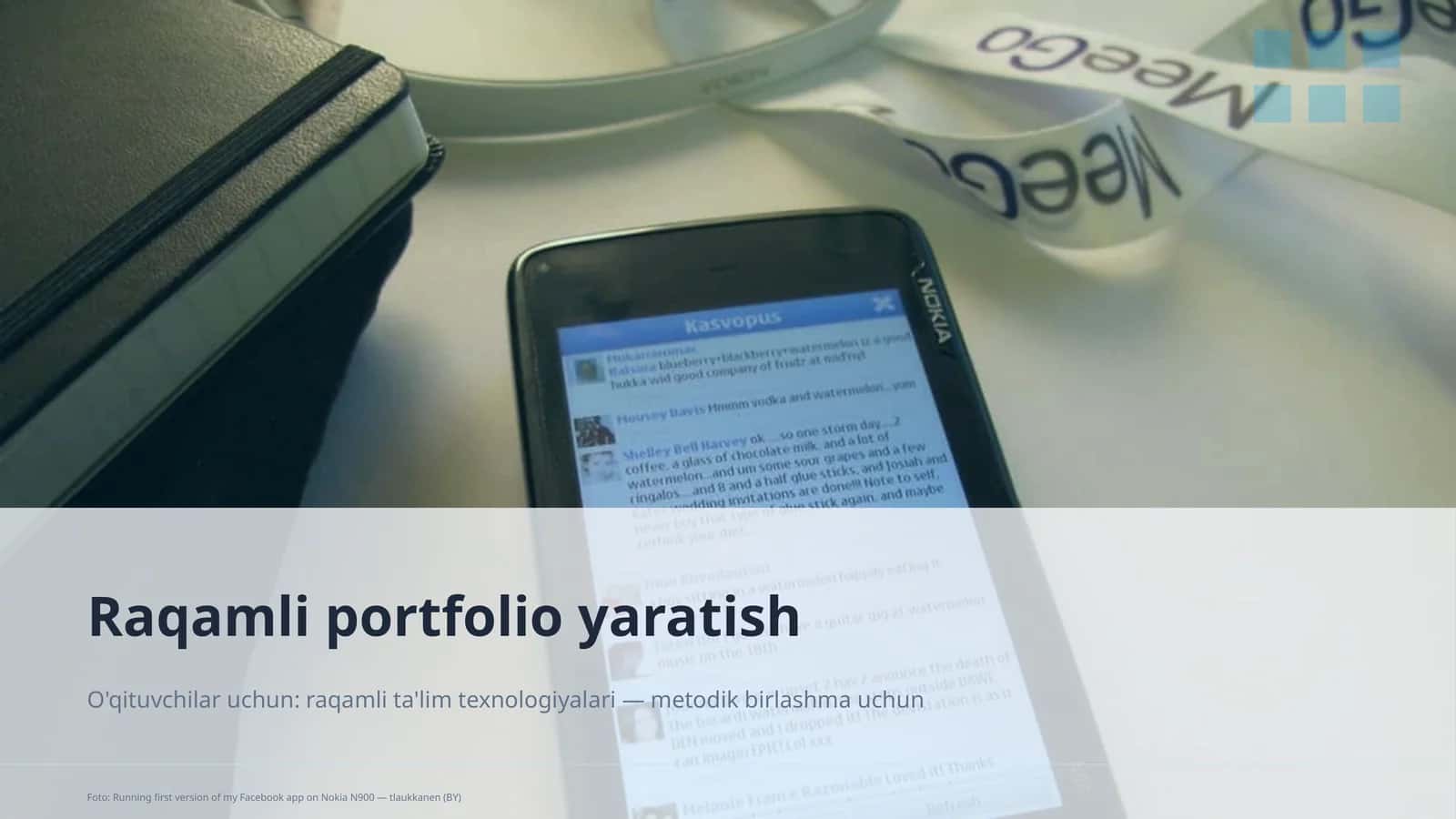 Raqamli portfolio yaratish