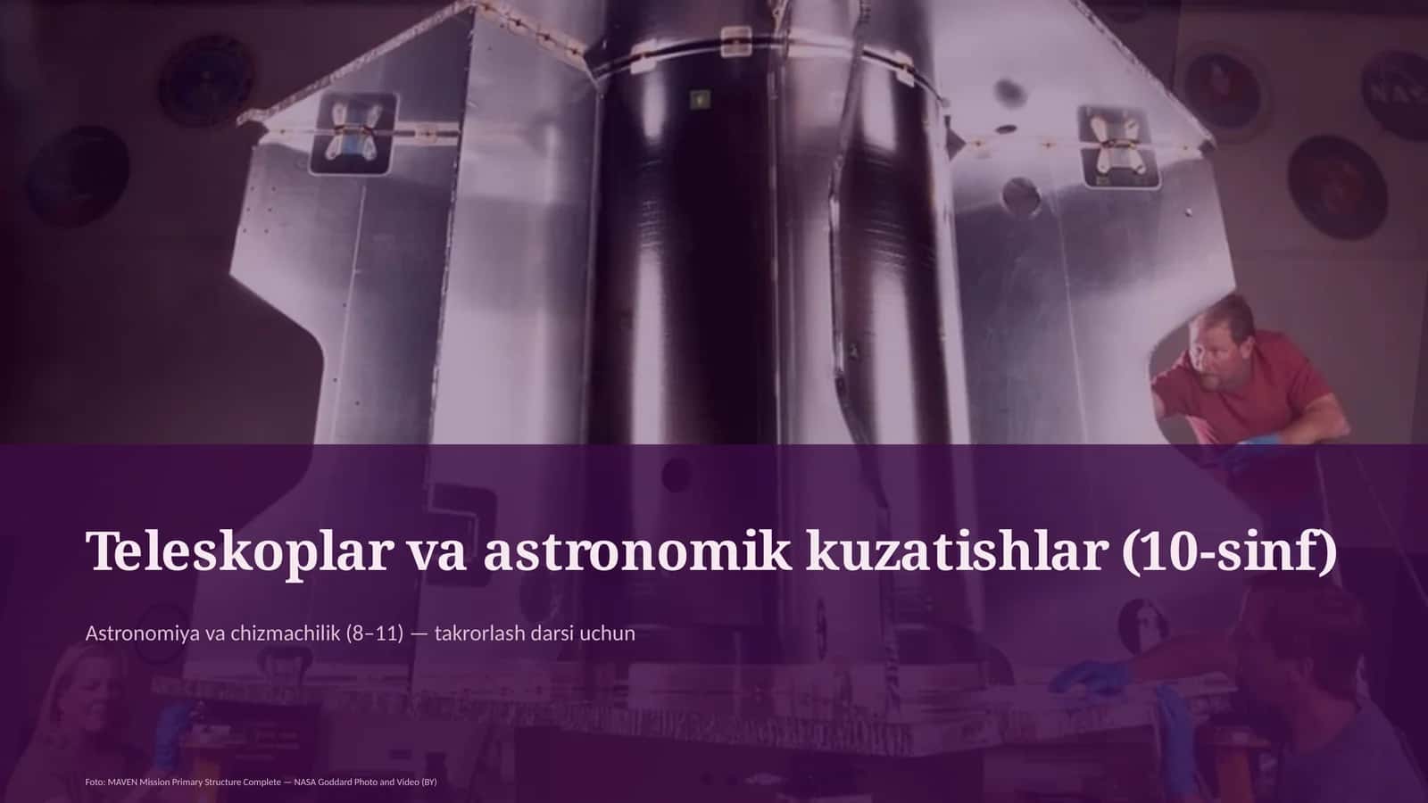 Teleskoplar va astronomik kuzatishlar (10-sinf)