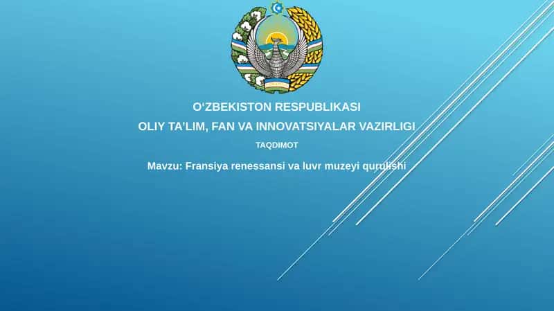 Fransiyarenessansivaluvrmuzeyiqurulishi