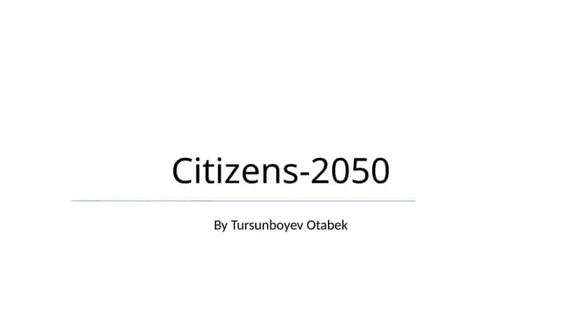 Citizens-2050