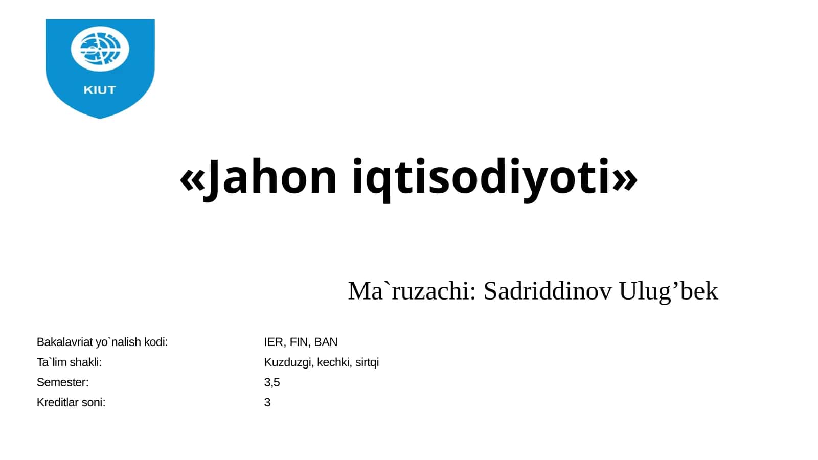 Jahoniqtisodiyotida TMK-transmilliy kompaniyalar