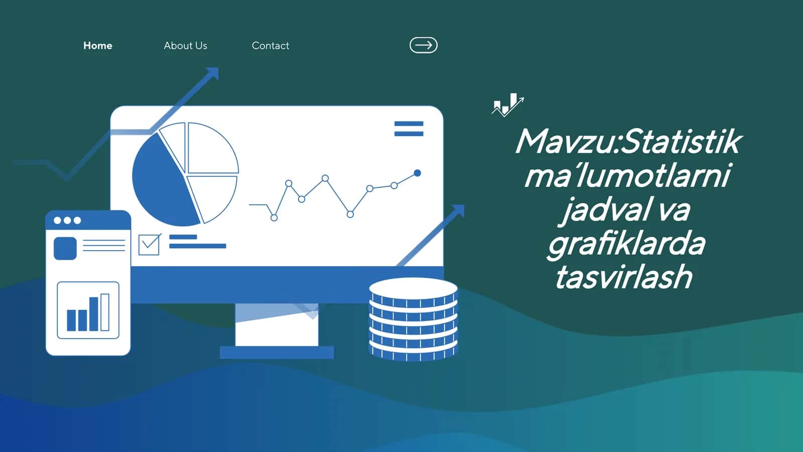 Statistik maʼlumotlarni jadval va grafiklar datasvirlash