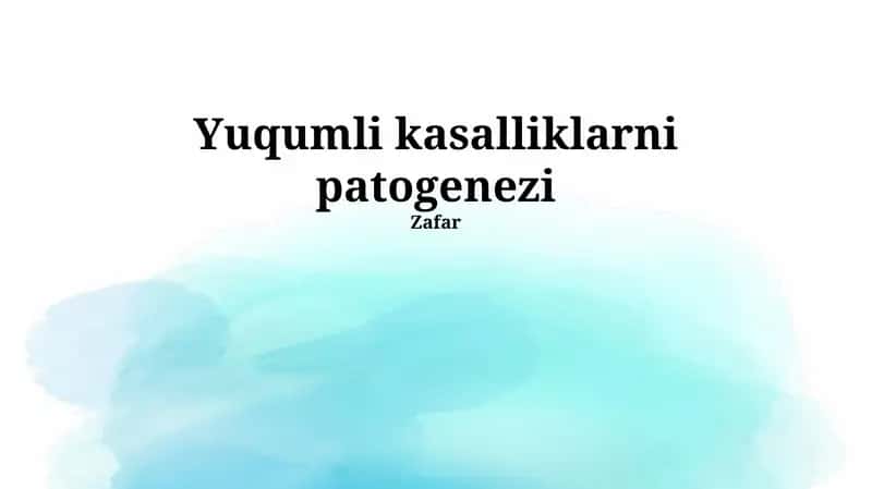 Qo'ziqorin infektsiyalar patogenezi