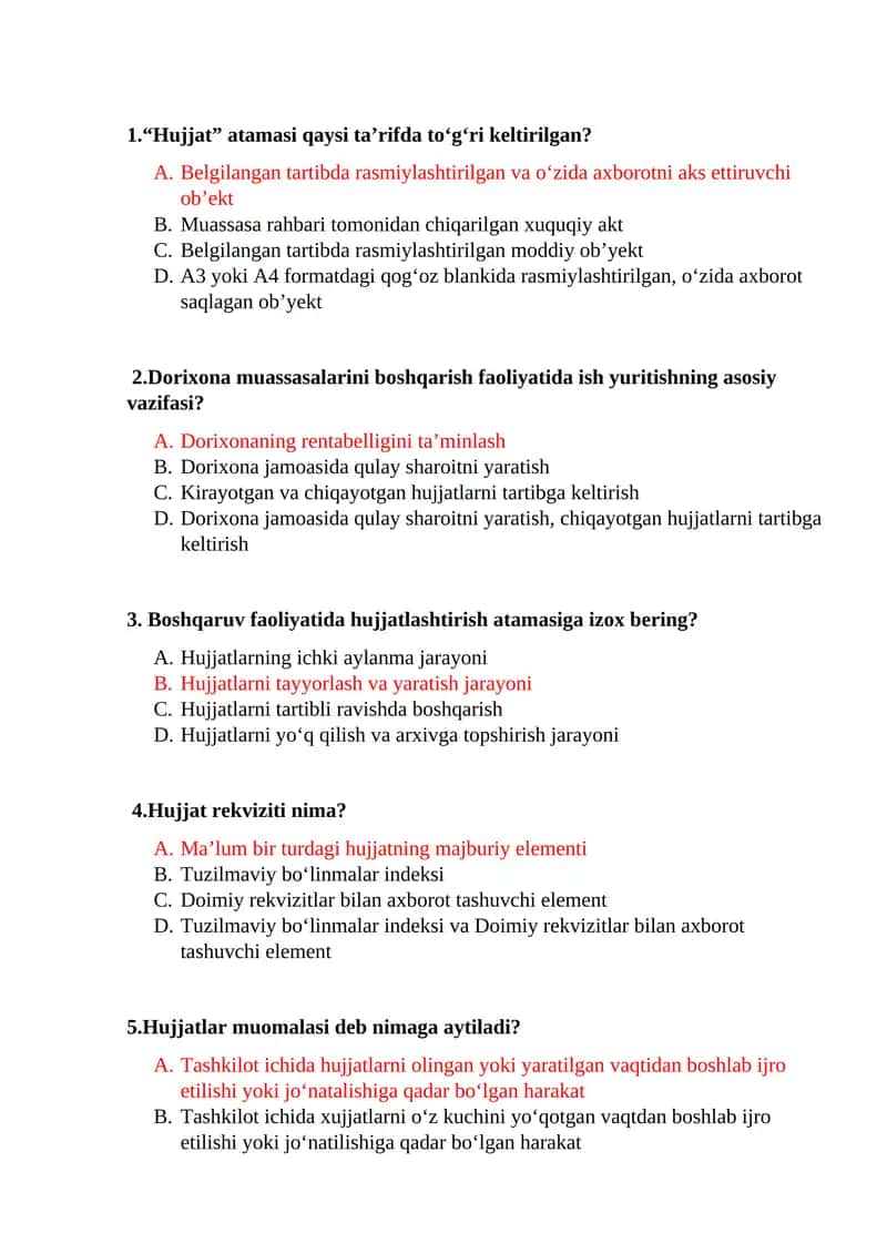 Hujjatlar muomalasi