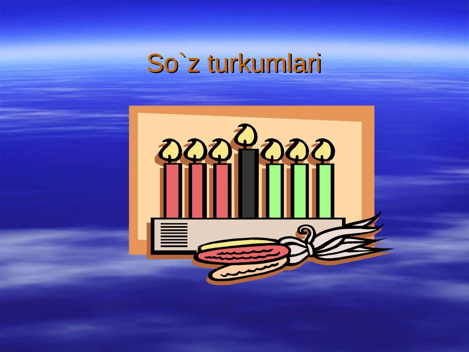 So`z turkumlari