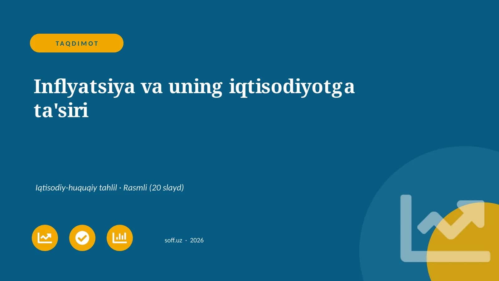 Inflyatsiya va uning iqtisodiyotga ta'siri