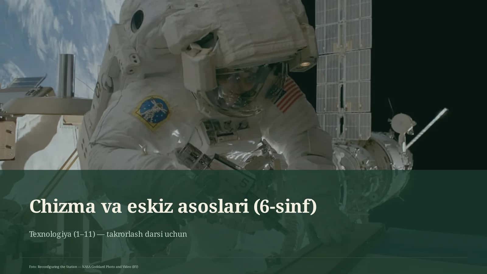Chizma va eskiz asoslari (6-sinf)