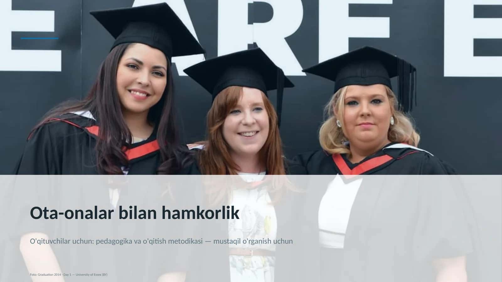 Ota-onalar bilan hamkorlik