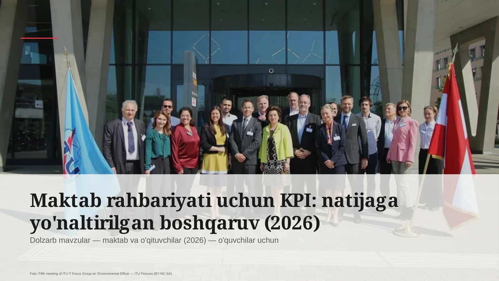 Maktab rahbariyati uchun KPI: natijaga yo'naltirilgan boshqaruv (2026)
