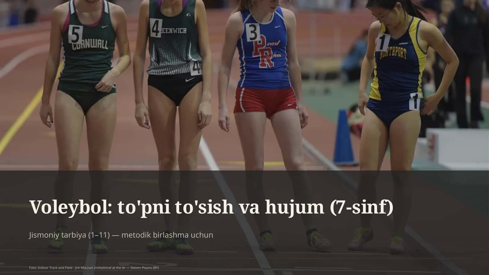 Voleybol: to'pni to'sish va hujum (7-sinf)