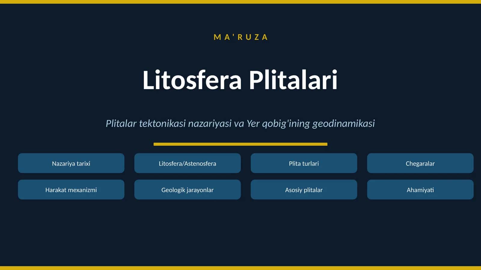 Litosfera Plitalari