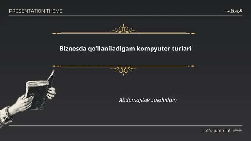 Shaxsiy kompyuterlar (Desktop)