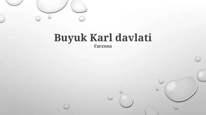 Buyuk Karl davlati