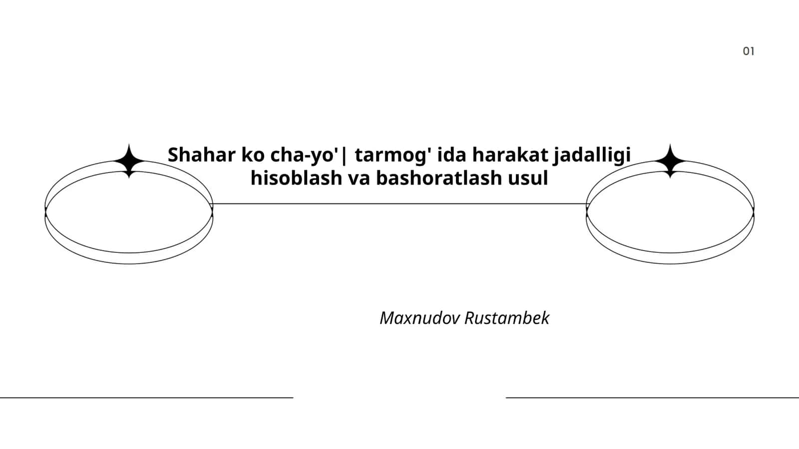 Tarmoqlarda Harakat Jadalligini O'lchash