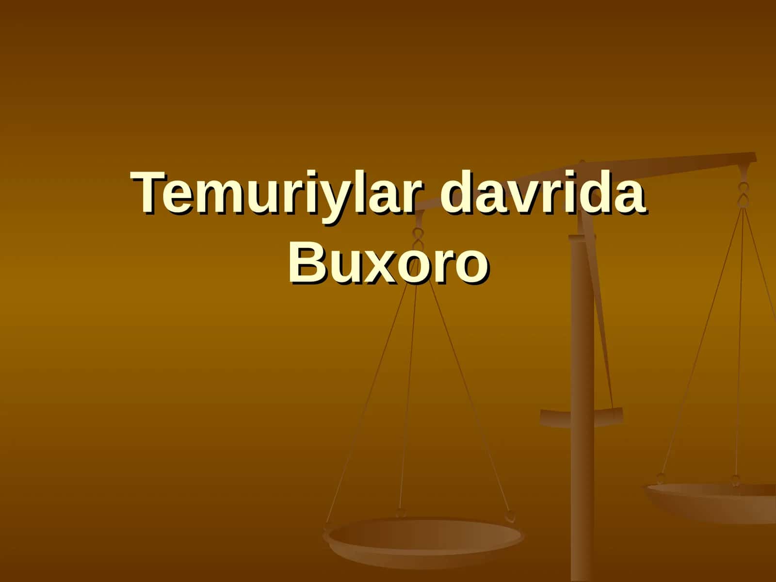 Buxoro