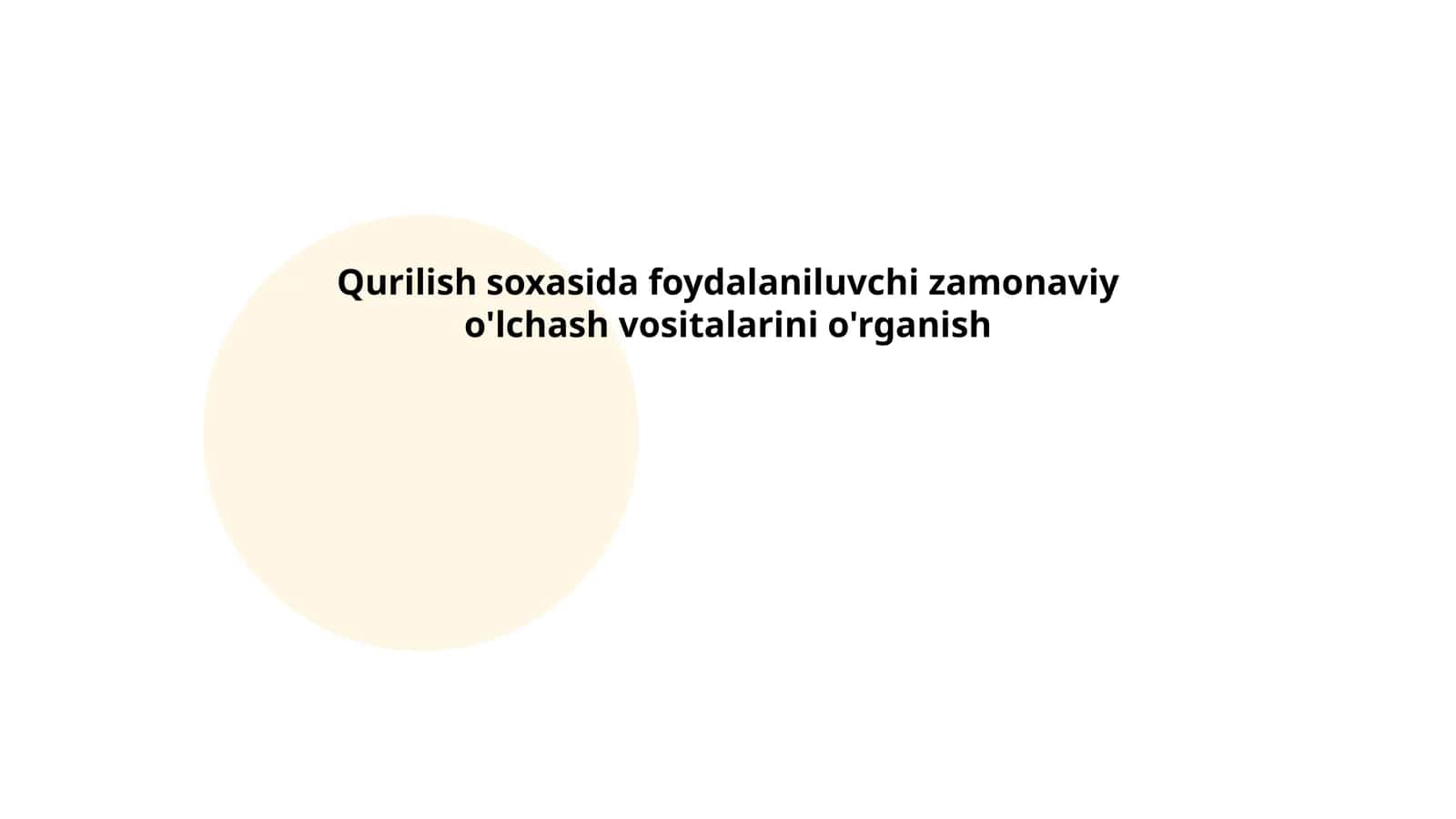 Lazerli masofa o'lchagichlar